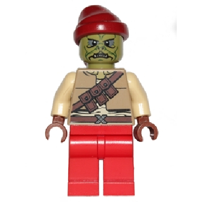 Kithaba (Klatooinian Skiff Guard) – Dark Tan Vest