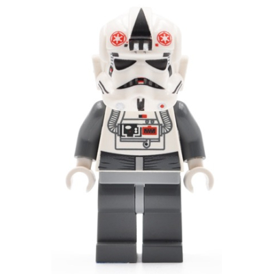 AT-AT Driver – Red Imperial Logo, Bluish Grays, Black Head, Stormtrooper Type 2 Helmet